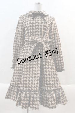 画像1: Victorian maiden / COAT Victorian Ladyフリルコート  ブラウン I-24-09-09-044-CL-CO-HD-ZI