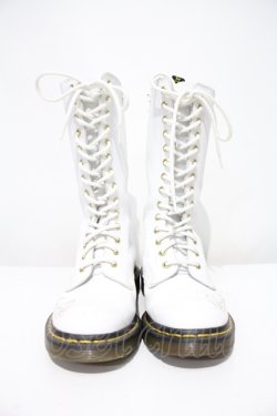 画像1: Dr.Martens （Getta Grip） / SH14ホールブーツ UK5 ホワイト I-24-09-18-115-PU-SH-HD-ZI