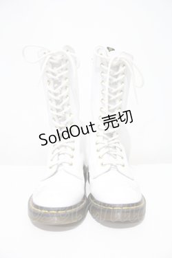 画像1: Dr.Martens （Getta Grip） / SH14ホールブーツ UK5 ホワイト I-24-09-18-115-PU-SH-HD-ZI