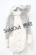 MILKBOY / CREATURES COAT  グレーＸアイボリー I-24-09-18-125-MB-CO-HD-ZI