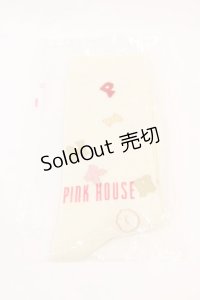 PINK HOUSE / ロゴクッキーソックス  アイボリー I-24-09-22-006-LO-ZA-HD-ZI