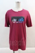 MILKBOY / HUG THE KEYS Tシャツ  ボルドー I-24-09-22-040-MB-TO-HD-ZI