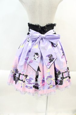 画像2: Angelic Pretty / Magical Milk Catsスカート  ラベンダー I-24-09-28-065-AP-SK-HD-ZI