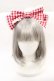 画像3: Angelic Pretty / Parlor DollワンピースSet  赤Ｘ白 I-24-09-28-041-AP-OP-HD-ZI (3)