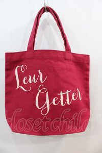 Leur Getter / BAG トートBAG  赤 I-24-10-07-092-LU-BG-HD-ZI