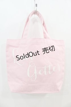 画像1: Leur Getter / BAG トートBAG  ピンク I-24-10-07-093-LU-BG-HD-ZI