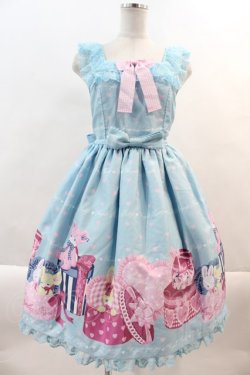 画像1: Angelic Pretty / Lovely Toyboxジャンパースカート  サックス I-24-10-18-022-AP-OP-HD-ZI