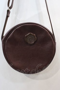 画像2: Q-pot. / Chocolate Round Shoulder Bag  ブラウン I-24-10-24-110-QP-BG-HD-ZI