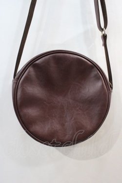 画像3: Q-pot. / Chocolate Round Shoulder Bag  ブラウン I-24-10-24-110-QP-BG-HD-ZI