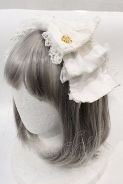 画像3: Angelic Pretty / ハートレースくるりんカチューシャ  白 I-24-10-24-119-AP-AC-HD-ZI