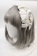 Angelic Pretty / Prima Ribbonカチューシャ  白 I-24-10-24-120-AP-AC-HD-ZI