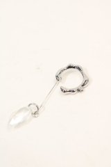 CuLLt / SHIZUKU EARCUFF(SINGLE)  シルバーＸクリア I-24-10-29-099-PU-AC-HD-ZI