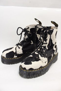 画像3: Dr.Martens （Getta Grip） / Jadon Cow Print Hair On UK6 黒 I-24-10-29-119-PU-SH-HD-ZI