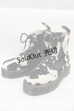 画像3: Dr.Martens （Getta Grip） / Jadon Cow Print Hair On UK6 黒 I-24-10-29-119-PU-SH-HD-ZI