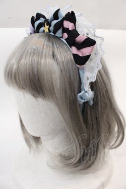 画像3: Angelic Pretty / Happy Treat cafeカチューシャ  サックス I-24-11-01-116-AP-AC-HD-ZI