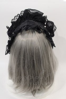 画像3: Angelic Pretty / Day Dreamブリム付きヘッドドレス  黒 I-24-11-14-085-AP-AC-HD-ZI