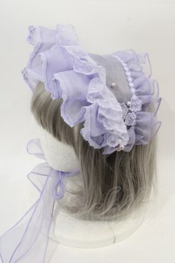 画像1: Angelic Pretty / Day Dreamブリム付きヘッドドレス  ラベンダー I-24-11-14-086-AP-AC-HD-ZI