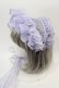 画像1: Angelic Pretty / Day Dreamブリム付きヘッドドレス  ラベンダー I-24-11-14-086-AP-AC-HD-ZI (1)