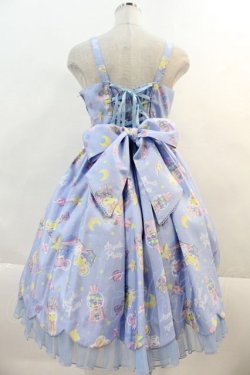 画像2: Angelic Pretty / SPACE TOYSジャンパースカート  サックス I-24-11-22-060-AP-OP-HD-ZI