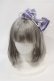 画像1: Angelic Pretty / Shiny Princessリボンカチューシャ  ラベンダー I-24-11-22-096-AP-AC-HD-ZI (1)