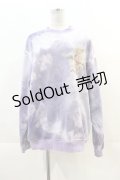 LAND by MILKBOY / ANGEL tie-dye SWEATS  ラベンダー I-24-11-22-004-MB-TO-HD-ZI