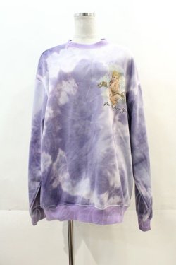 画像1: LAND by MILKBOY / ANGEL tie-dye SWEATS  ラベンダー I-24-11-22-004-MB-TO-HD-ZI