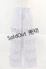 LAND by MILKBOY / MULTI-POCKET PANTS  ラベンダー I-24-11-22-035-MB-PA-HD-ZI