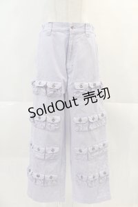 LAND by MILKBOY / MULTI-POCKET PANTS  ラベンダー I-24-11-22-035-MB-PA-HD-ZI