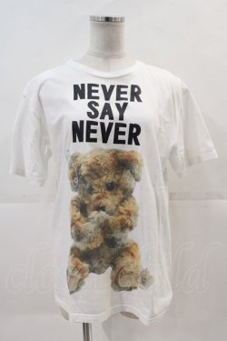 画像1: MILKBOY / NEVER SAY NEVER TEE  白ＸブラウンＸ黒 I-24-12-07-014-MB-TO-HD-ZI