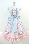 Angelic Pretty / なかよしバニージャンパースカート  サックスＸピンク I-24-12-27-065-AP-OP-HD-ZI