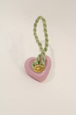 画像2: Q-pot. / HAT Heart on Heart Chocolat Hair Rubber Band  パープル I-25-01-05-120-QP-AC-HD-ZI