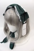 axes femme kawaii / レディローズヘッドドレス  グリーン I-25-01-13-012-AX-AC-HD-ZI