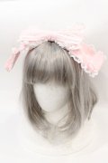 Angelic Pretty / リリカルバニーレースくるりんカチューシャ  ピンクＸ白 I-25-01-16-010-AP-AC-HD-ZI