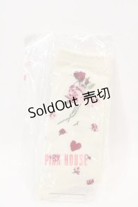 PINK HOUSE / ハートローズソックス  アイボリー I-25-01-20-040-LO-ZA-HD-ZI