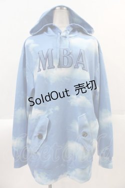 画像1: MILKBOY / CLOUD HOODIES  青Ｘ白 I-25-02-09-014-MB-TO-HD-ZI