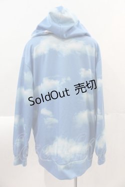 画像2: MILKBOY / CLOUD HOODIES  青Ｘ白 I-25-02-09-014-MB-TO-HD-ZI