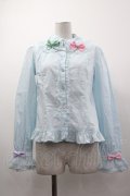 Angelic Pretty / カラフルネックレスブラウス  サックス I-25-03-12-001-AP-BL-HD-ZI