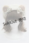 Angelic Pretty / Dream Ribbon Bearベレー  アイボリー I-25-03-21-107-AP-AC-HD-ZI