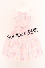 Angelic Pretty / Sugar Candy Shopジャンパースカート O-23-09-27-001-AP-OP-OA-OS