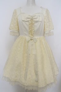 Angelic Pretty / Little Ladyワンピース  オフシロ O-23-11-19-086-AP-OP-OW-OS