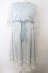 Melody BasKet /Snow White Dress - サックス O-23-12-28-072-LO-OP-IG-ZT370