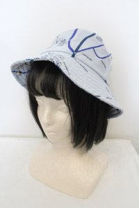 MILKBOY / BUCKET HAT  サックス O-23-12-31-019-MB-AC-YM-ZT387