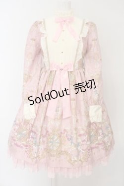 画像1: Angelic Pretty / エリザベートユニコーンワンピース - ピンク O-24-01-21-026-AP-OP-IG-OS