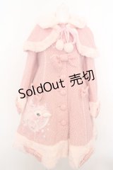 Angelic Pretty / COAT  小鹿のミルキーちゃんアップリケコート  ピンク O-24-03-13-1014-AP-CO-IG-OS