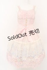 Angelic Pretty / Eternal Carnivalペプラムジャンパースカート  ピンク O-24-03-13-2033-AP-OP-OW-OS