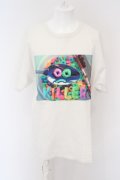 MILKBOY / CEREAL KILLER Tシャツ  ホワイト O-24-03-26-066-MB-TO-OW-ZY