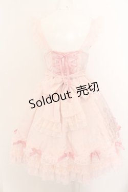 画像5: Angelic Pretty / バラのお嬢様ジャンパースカート  ピンク O-24-05-28-011-AP-OP-OW-OS