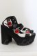 画像4: Rose Marie seoir / Triple Heart Sandal L クロ O-24-05-31-006-EL-SH-IG-ZT423