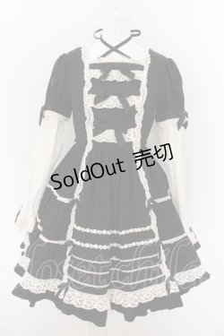 画像1: Angelic Pretty / 2008年 Lucky Pack ワンピース単品  黒Ｘ白 O-24-07-06-007-AP-OP-SA-OS