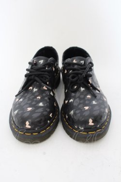 画像2: Dr.Martens （Getta Grip） / HEARTS 3ホールシューズ UK3 ブラック×マルチ O-24-07-08-058-PU-SH-OW-ZT087